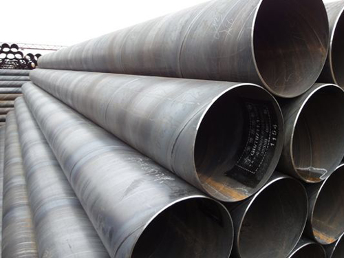 Spiral steel pipe