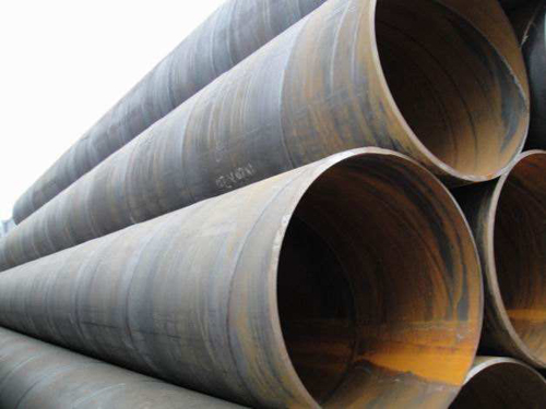 Straight seam steel pipe