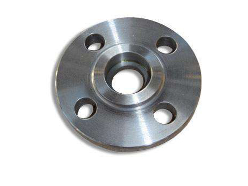 Bearing inserts flange